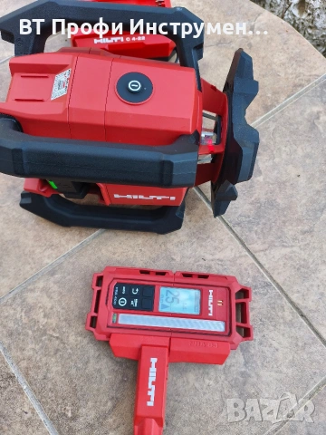 Hilti PR 40 - 22 / Nuron - Ротационен лазерен нивелир + Тринога, снимка 9 - Други инструменти - 54097801