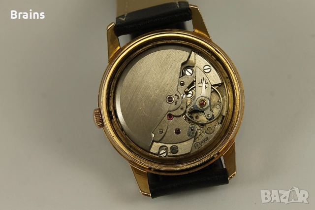 1960's ALLAINE Automatic 25 Jewels Швейцарски Позлатен Часовник, снимка 7 - Мъжки - 51951823