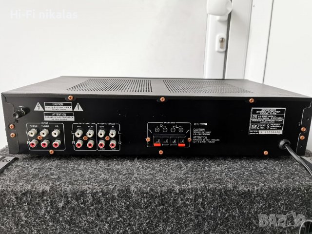 Стерео усилвател PIONEER A-115, снимка 4 - Ресийвъри, усилватели, смесителни пултове - 39399853