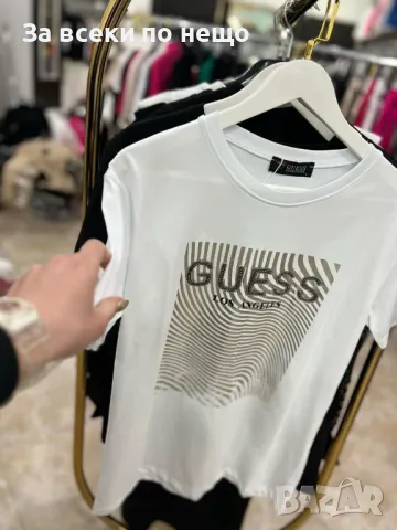 Guess Дамска Тениска👚Дамска Блуза С Къс Ръкав Гес - 2 Налични Цвята Код D1885, снимка 1