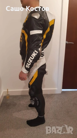 Кожен мото екип Suzuki , снимка 3 - Спортни дрехи, екипи - 54032618