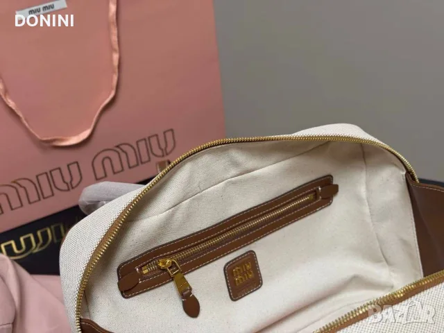 Miu Miu Belair Дамска чанта, кожа , снимка 6 - Чанти - 56010106