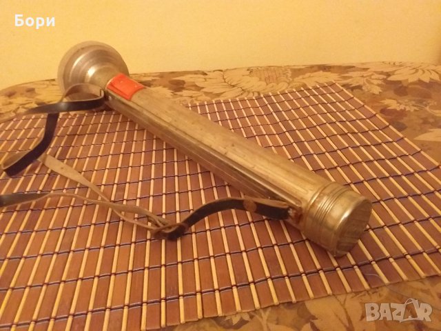 Стар фенер с батерии /1, снимка 5 - Други ценни предмети - 30130933