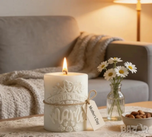 Молд за свещи за 8 март, снимка 5 - Форми - 46991017