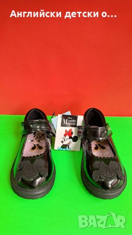 Английски детски обувки-Mikey Mouse , снимка 4 - Детски обувки - 40271340