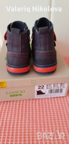 Детски зимни кожени боти Lasocki kids 22 номер, снимка 3 - Детски боти и ботуши - 42229600