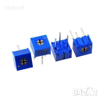 Тример, потенциометър 3362P-1-103, 10K, 3362, 3362P 