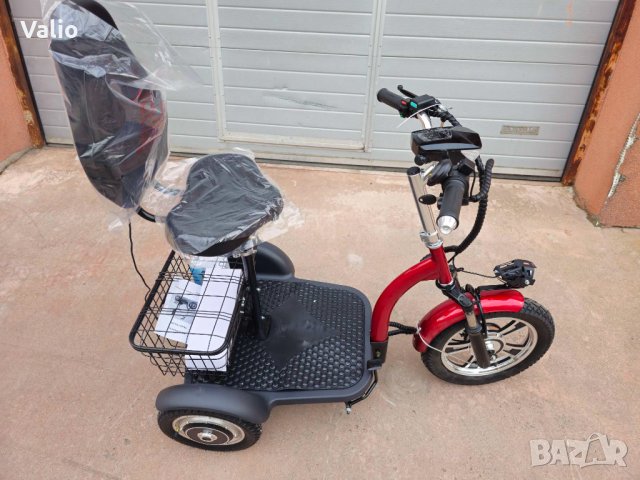 Електрическа триколка  H-1 нов модел задно предаване , снимка 3 - Мотоциклети и мототехника - 42321959