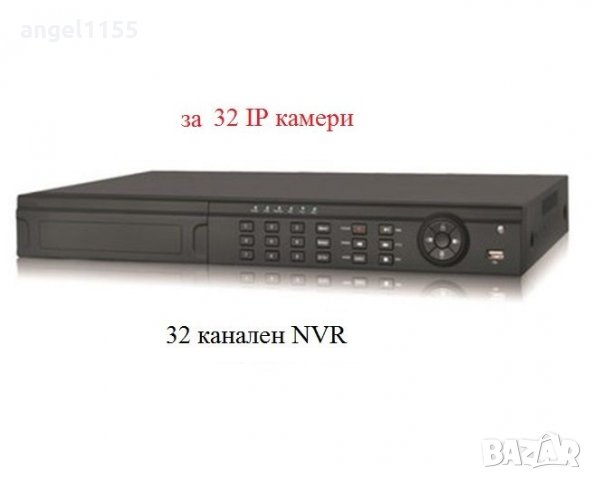 NVR 32ch видеорекордер - 32 канален за IP камери, снимка 1 - IP камери - 35020384