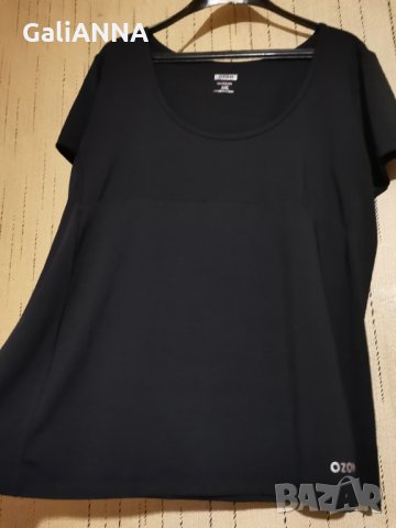 СТРАХОТНА БЛУЗА ЛИКРА МАКСИ РАЗМЕР 2XL, снимка 3 - Тениски - 33801623