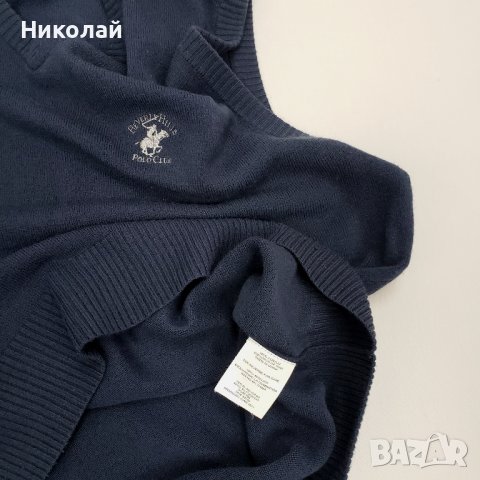 Beverly Hills Polo Club Оригинален Плетен Елек (М), снимка 4 - Пуловери - 38187227