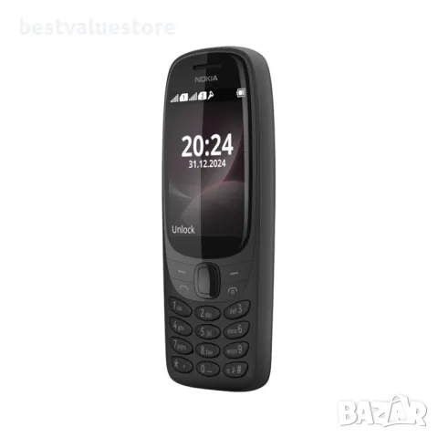 Nokia 6310 2024 Dual Black Мобилен Телефон Gsm 2.80 ", Задна Камера 0.3 Mpx, снимка 2 - Nokia - 49332836