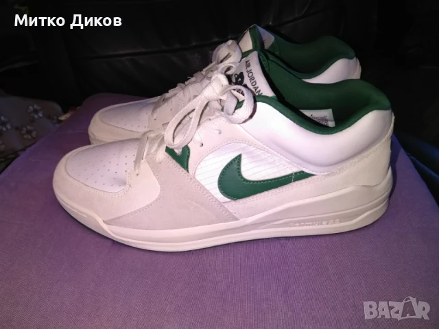 Jordan Nike UK 10  US 11 №45 стелка 29см маркови маратонки нови естествена кожа