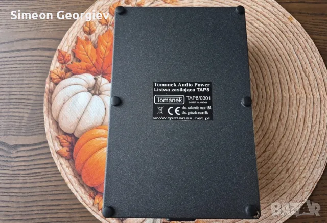 TOMANEK TAP-8 разклонител High-End, снимка 2 - Други - 56376543