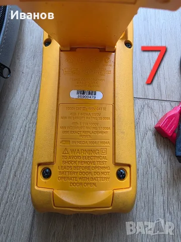 Fluke 175 multimeter , снимка 4 - Шублери - 56150940