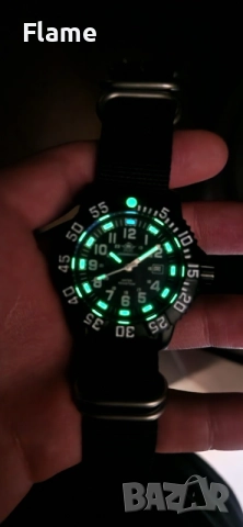 Addiesdive мъжки солиден водоустойчив тактически военен часовник тип Luminox