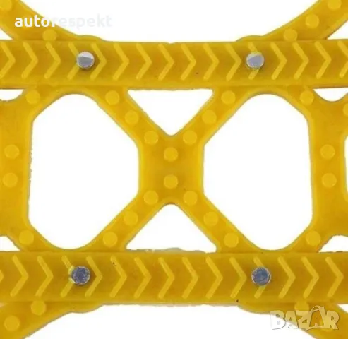 Висококачествени ПВЦ Вериги За Сняг, 14" - 19" цола, 6 броя +ръкавици, снимка 5 - Аксесоари и консумативи - 48468745