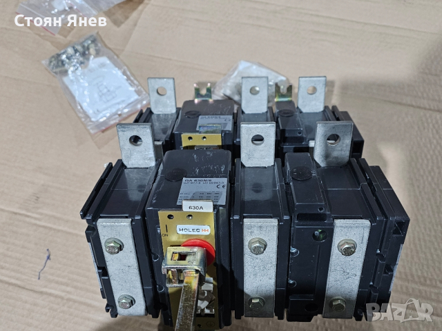 Разеденител Holec 600 ампера / 6 полюсен - QA630N/6, снимка 5 - Други машини и части - 44648658