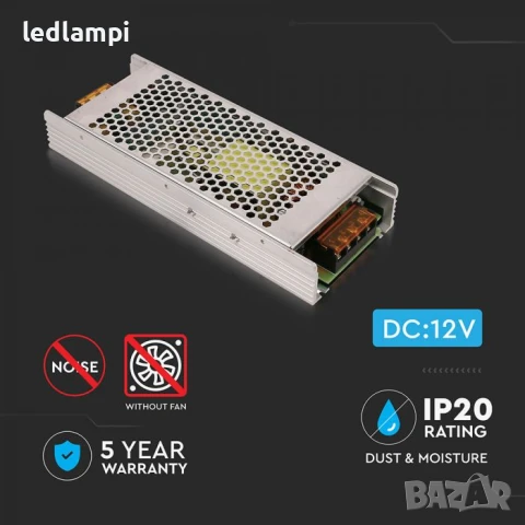 LED Захранване SLIM 360W 12VDC 30A, снимка 2 - Лед осветление - 50618754