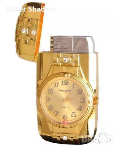 Нов часовник - Запалка, снимка 2 - Други ценни предмети - 42248259