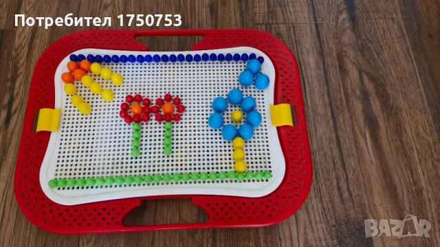 Креативна мозайка Quercetti с 410 части, снимка 2 - Образователни игри - 47386804