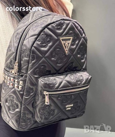 Луксозна Черна раница  Guess/SG-H19, снимка 3 - Раници - 42871566