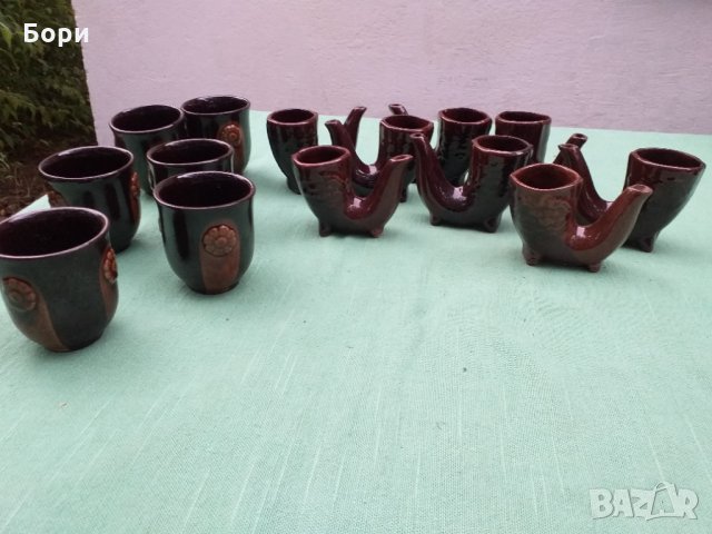 Керамичен сервиз 13 части, снимка 2 - Чаши - 34309854