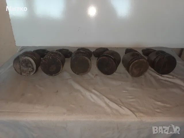 Ретро колянов вал с бутала и биели за 6 цилиндров редови двигател за Мерцедес мотор М 180 , снимка 13 - Части - 49062140