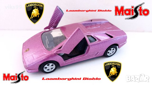 Lamborghini Diablo Maisto 1:40, снимка 1 - Колекции - 42018299