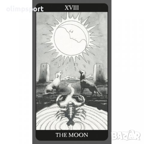 карти таро LOSCARABEO DARK SIDE OF TAROT нови , снимка 5 - Карти за игра - 39820731