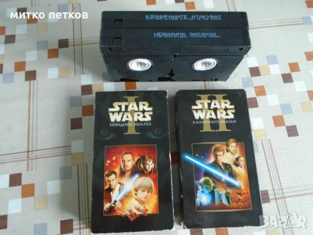 vhs Star Wars, снимка 2 - Приключенски - 50467529