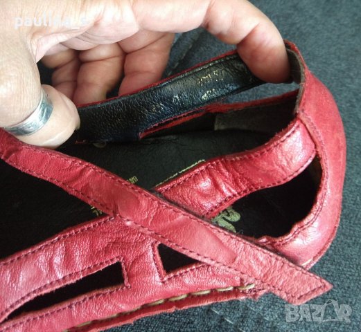 Червени ортопедични обувки "Riker"® antistress, снимка 7 - Други - 37389592
