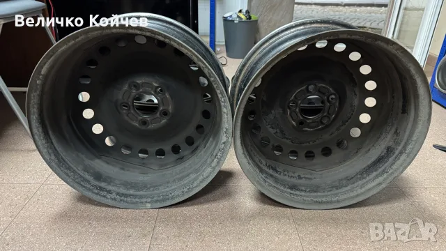 Стоманени джанти за Ford focus и др.5х108,16цола!, снимка 3 - Гуми и джанти - 56250289
