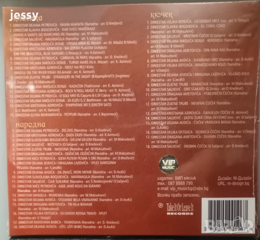 3ХCD Сръбска духова музика, снимка 2 - CD дискове - 51675281