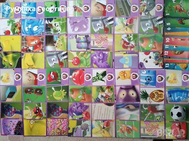 Продавам карти и стикери "Свежите супер герои" на Kaufland