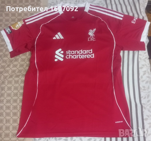 Фланелка на Ливърпул за сезон 25/26
