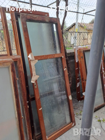  Дървена двойна  дограма , снимка 2 - Дограми - 54263170