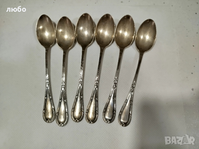 Сребърни Лъжички-Проба Сребро 0,916-/-165 грама , снимка 6 - Други ценни предмети - 52022366