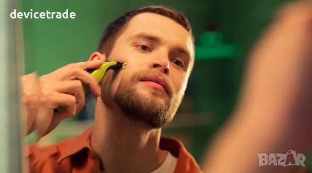 Акумулаторен хибриден уред за бръснене и подстригване на брада Philips OneBlade QP2724/30, снимка 2 - Електрически самобръсначки - 49982496