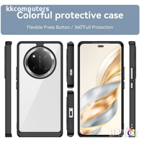 Honor Magic7 Lite 5G Colorful TPU Калъф и Протектор