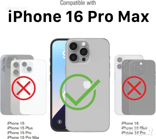 Калъф VENA vCommute за iPhone 16 Pro Max, със слот за карти и стойка - син, снимка 2 - Калъфи, кейсове - 47661570
