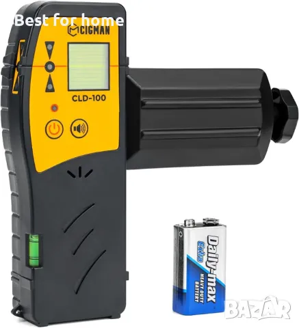 Лазерен приемник CIGMAN CLD 100, снимка 6 - Измервателни инструменти - 48457794