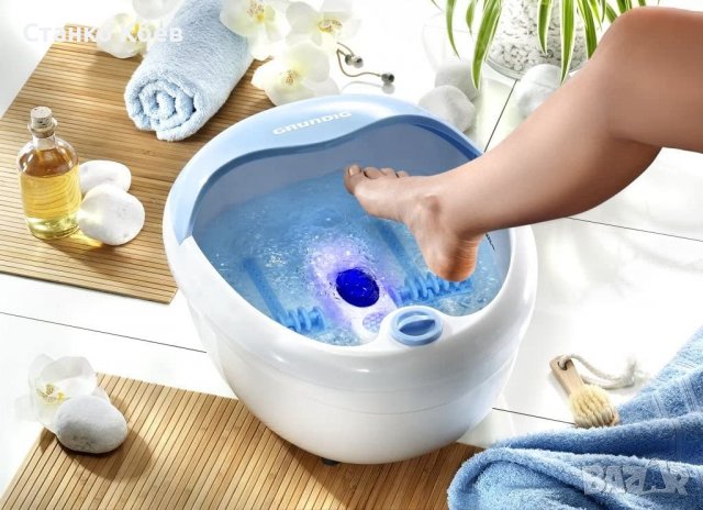 Хидромасажна вана за крака с подгряване на водата Grundig FM 4020, снимка 6 - Масажори - 39516544