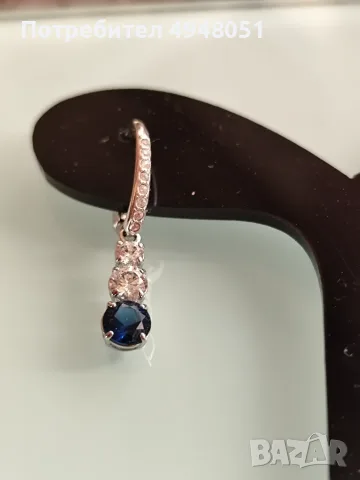 Висящи обеци Swarovski , снимка 2 - Обеци - 56445580