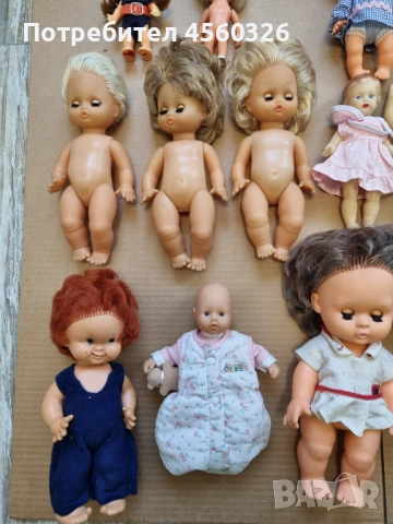 Сет от 16 винтидж кукли– Включва SCHILDKRÖT (Костенурка/Черепашка) – За реставрация, снимка 2 - Антикварни и старинни предмети - 51951087