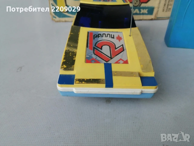 РЯДКА ВИНТИДЖ ИГРАЧКА, СССР, Спортна кола, Рали, Радиоуправляем модел., снимка 5 - Колекции - 54194219