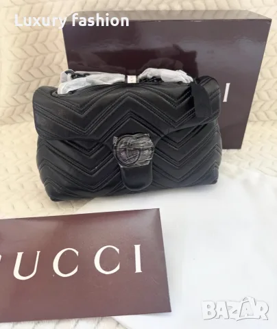 дамска чанта Gucci, снимка 3 - Чанти - 56149391