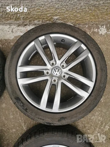 джанти vw touran golf 17 5x112 , снимка 5 - Гуми и джанти - 56477252