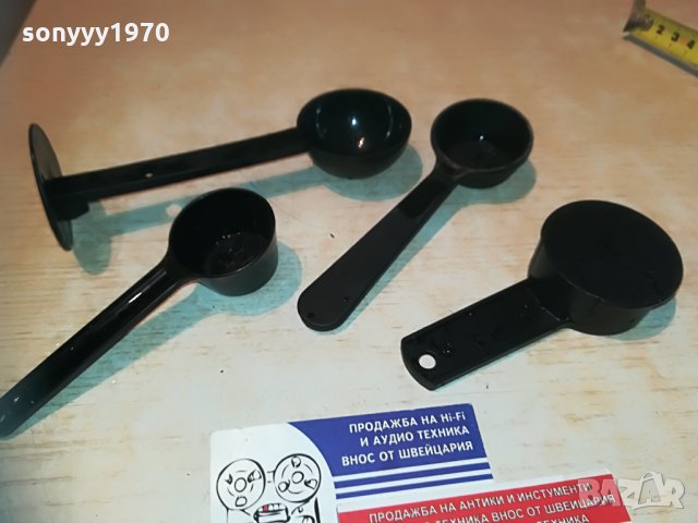 лъжички за кафе-4 бр-внос швеицария, снимка 3 - Кафемашини - 30077745