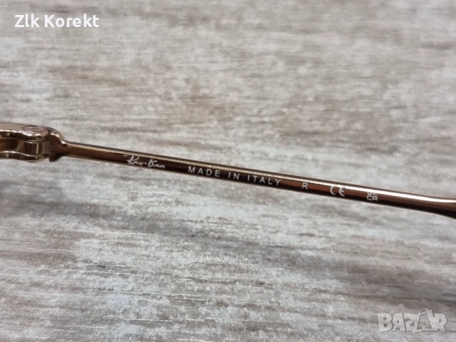 Слънчеви очила Rayban Gold, снимка 10 - Слънчеви и диоптрични очила - 54217855